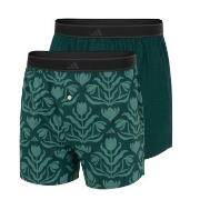 adidas 2P Active Woven Boxer Grønn bomull Medium Herre
