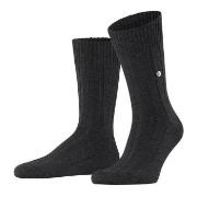 Burlington Strømper Dover Socks Antracit ull Str 40/46 Dame