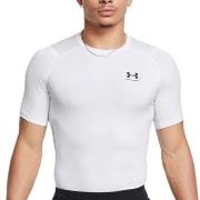 Under Armour HeatGear SS Compression Shirt Hvit Medium Herre