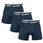 Salming 3P Cotton Boxers With Logo Marine bomull Large Herre