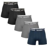 Salming 5P Soft Cotton Boxers With Logo Mixed bomull Medium Herre