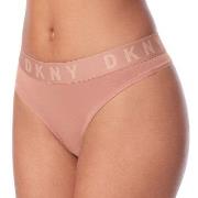 DKNY Truser Cozy Boyfriend Thong Rosa Large Dame