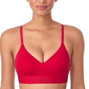 DKNY BH Cozy Boyfriend Wirefree Push-Up Bra Rosa X-Large Dame