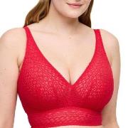 PrimaDonna BH Montara Full Cup Wireless Bra Rød polyamid F 80 Dame
