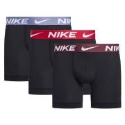 Nike 3P Everyday Essentials Micro Boxer Brief Rød/Blå  polyester Mediu...