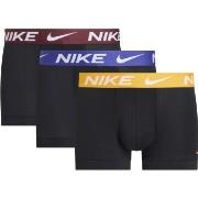 Nike 6P Everyday Essentials Micro Trunks Svart/Gul polyester Small Her...