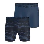 Björn Borg 2P Sports Lightweight Boxers Marine/Blå polyester Small Her...