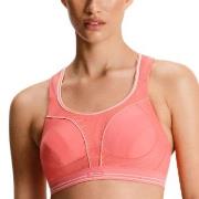 Shock Absorber BH Ultimate Run Bra Rosa/Hvit polyamid E 75 Dame