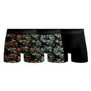Muchachomalo 3P Cotton Stretch Boxer Svart/Grønn bomull XX-Large Herre