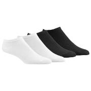 Damella Strømper 4P Ankle Socks Svart/Hvit Str 43/46 Dame