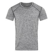 Stedman Recycled Men Sports-R Reflect Grå polyester Small Herre