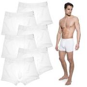 Bread and Boxers Boxer Briefs 6P Hvit økologisk bomull X-Small Herre
