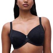 Chantelle BH EasyFeel Very Covering Underwired Bra Svart nylon B 95 Da...