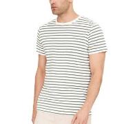 Resteröds Bamboo Crew Neck Stripet Large Herre