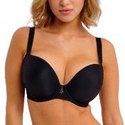 Freya BH Fascinate UW Moulded Plunge T-Shirt Bra Svart H 80 Dame