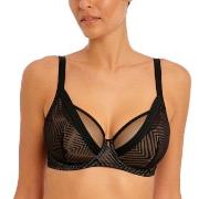 Freya BH Tailored UW High Apex Plunge Bra Svart J 80 Dame