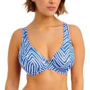 Freya Fiji Falls High Apex Bikini Top Hvit/Blå E 80 Dame