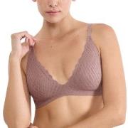 Sloggi BH ZERO Feel Bliss Push-Up Bra Brun M+ Dame
