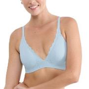 Sloggi BH ZERO Feel Bliss Push-Up Bra Lysblå M+ Dame