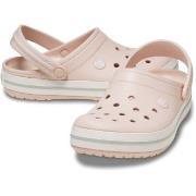 Crocs Crocband Unisex Hvit/Rosa US M6/W8 (EU 38-39)