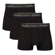 Bamboo basics 3P Liam Short Leg Boxers Svart Large Herre
