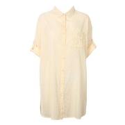 Missya Siena Beach Shirt Benhvit bomull X-Large Dame