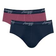 Sloggi 2P For Men Start Midi Multi-colour-2 bomull X-Large Herre