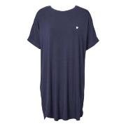 Missya Softness Modal Big Shirt Mørkblå modal Small Dame