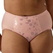 NATURANA Truser Heritage Minimizer Slip Floral Rosa polyamid 44 Dame