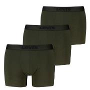 Levis 3P Logo Boxer Briefs Khaki bomull Small Herre