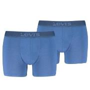 Levis 2P Men Twill Boxer Brief Blå bomull Large Herre