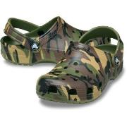 Crocs Classic Camo Clog Unisex Grønn Mønster US C11 (EU 28-29)
