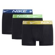 Nike 3P Everyday Essentials Micro Trunks Svart/Grønn nylon X-Large Her...