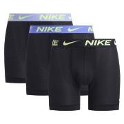 Nike 3P Essentials Micro Boxer Brief 241 Svart/Blå polyester Medium He...