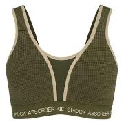 Shock Absorber BH Ultimate Run Padded Bra Grønn D 85 Dame