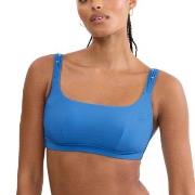 Triumph Palina Love By The Sea Soft Bikini Top Blå F 42 Dame