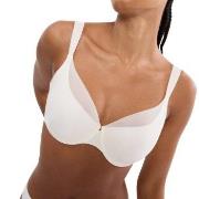 Triumph BH BMU Illusion Curve Minimizer Bra Offwhite C 75 Dame