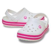 Crocs Crocband Clog Kids Rosa/Hvit US J4 (EU 36-37) Barn