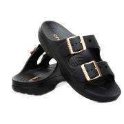 Crocs Saturday Metallic Buckle Sandal Svart not spec US W7 (EU 37-38) ...