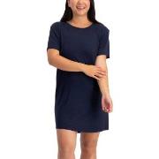 Bamboo Basics Nora PJ Big T-Shirt Navy viskose Small Dame