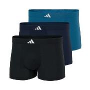 adidas 3P Active Micro Tech Trunks Marine/Blå polyester Large Herre