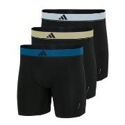 adidas 3P Active Micro Flex Boxer Brief Svart/Gul polyester XX-Large H...