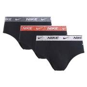 Nike 6P Everyday Essentials Cotton Stretch Hip Brief Hvit bomull Large...
