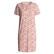 Calida Flower Nights Short Sleeve Sleepshirt Lakserosa bomull Large Da...