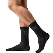 Seger Strømper Glide Light Wool Ski Socks Svart Str 34/36
