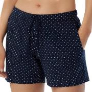 Schiesser Women Mix and Relax Shorts Prikket bomull 48 Dame