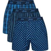 JBS 3P Organic Cotton Boxershorts Blå/Blå økologisk bomull X-Large Her...