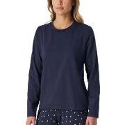 Schiesser Mix and Relax Cotton Longsleeved Shirt Mørkblå bomull 38 Dam...