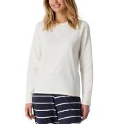 Schiesser Mix and Relax Cotton Longsleeved Shirt Benhvit bomull 46 Dam...