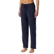 Schiesser Mix and Relax Long Cotton Pants Mørkblå bomull 38 Dame